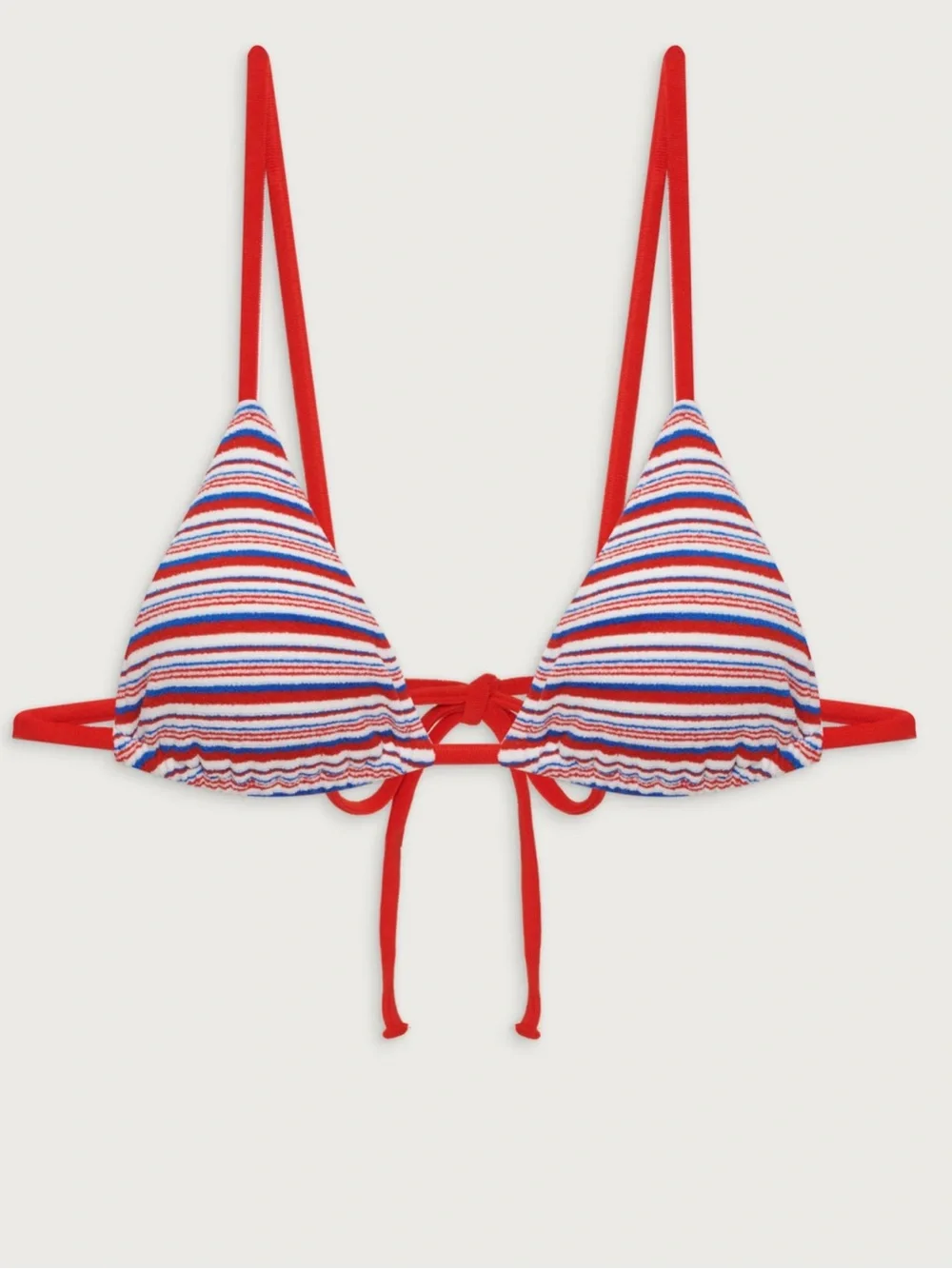 Frankie’s bikinis red white and blue bikini. American summer.
